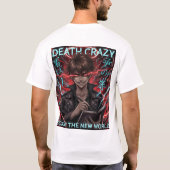 「ダークな美意識 アニメアートツリー」 Tシャツ (裏面)