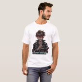 「ダークな美意識 アニメアートツリー」 Tシャツ (正面フル)