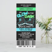 ダークアイスのグロースケートで滑るパーティー 招待状 (スタンド正面)