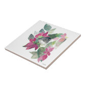 ダークアイドジュンコ鳥水彩陶磁器タイル タイル (側面)