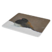 ダークアイドJunco絵画ズ – Bird Artオリジナル カッティングボード (角)