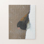 ダークアイドJunco絵画ズ – Bird Artオリジナル ジグソーパズル (縦)
