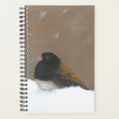 ダークアイドJunco絵画ズ – Bird Artオリジナル プランナー手帳 (正面)