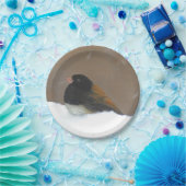 ダークアイドJunco絵画ズ – Bird Artオリジナル ペーパープレート (パーティー)