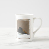 ダークアイドJunco絵画ズ – Bird Artオリジナル ボーンチャイナマグカップ (右)