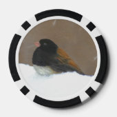ダークアイドJunco絵画ズ – Bird Artオリジナル ポーカーチップ (裏面)