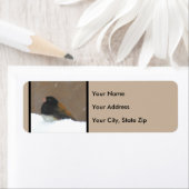 ダークアイドJunco絵画ズ – Bird Artオリジナル ラベル (インサイチュ)