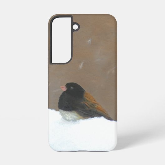 ダークアイドJunco絵画ズ – Bird Artオリジナル Samsung Galaxyケース (裏面)