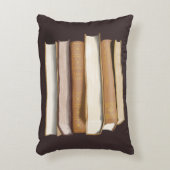 ダークアカデミアアンティーク書 アクセントクッション (正面(垂直))