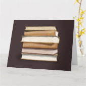 ダークアカデミアアンティーク書 カード (黄色い花)