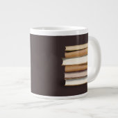 ダークアカデミアアンティーク書 ジャンボコーヒーマグカップ (正面右)