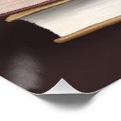 ダークアカデミアアンティーク書 ポスター (コーナー)