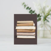 ダークアカデミアアンティーク書 ポストカード (スタンド正面)