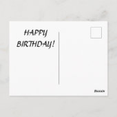 ダークアカデミアアンティーク書 ポストカード (裏面)