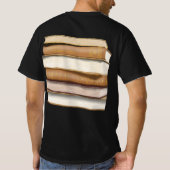 ダークアカデミアアンティーク書 Tシャツ (裏面)