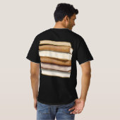 ダークアカデミアアンティーク書 Tシャツ (裏面フル)