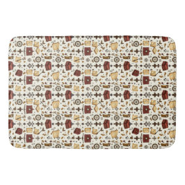 ダークアカデミアバスマット| 無エレガント時間の美学 バスマット