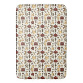 ダークアカデミアバスマット| 無エレガント時間の美学 バスマット (正面縦)