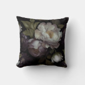 ダークアカデミアフローラデザイン クッション (正面)