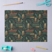 ダークアカデミアブックラバーティッシュペーパー 薄葉紙 (クラフト)