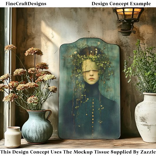 ダークアカデミアボタニカル姿BD7デクページ 薄葉紙