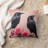 ダークアカデミアーヴェンス クッション (ブランケット)