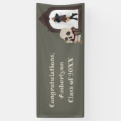 ダークアカデミア写真卒業会 横断幕 (縦)