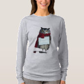 ダークアカデミア クリスマス フクロウ メリー Tシャツ (正面)