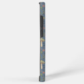 ダークアカデミア ダークスレートグレー+キノコ シームレス パターン SAMSUNG GALAXYケース (右側面)
