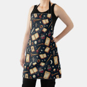 ダークアカデミエプロン – 調理師インスタイル&心地よい エプロン (インサイチュ)