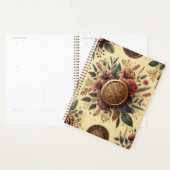 ダークアカデミスタンプヴィンテージゴシック プランナー手帳 (ディスプレー)