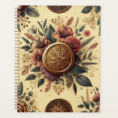 ダークアカデミスタンプヴィンテージゴシック プランナー手帳 (正面)