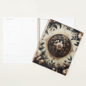 ダークアカデミスタンプヴィンテージゴシック プランナー手帳 (ディスプレー)