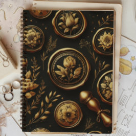 ダークアカデミスタンプヴィンテージゴシック プランナー手帳