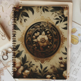 ダークアカデミスタンプヴィンテージゴシック プランナー手帳