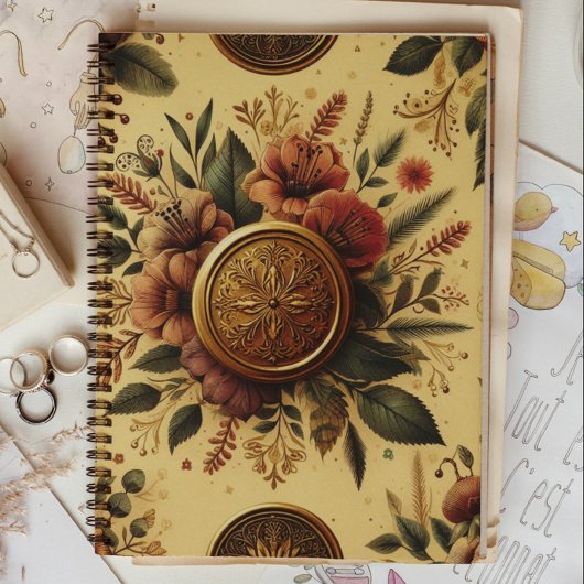 ダークアカデミスタンプヴィンテージゴシック プランナー手帳