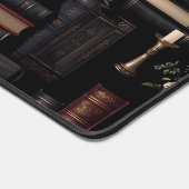 ダークアカデミズムのシームレスなパターン デスクマット (コーナー)