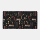 ダークアカデミズムのシームレスなパターン デスクマット (正面)