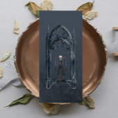 ダークアカデミヤGothicフレーム名前をカスタムするブックマーク 招待状