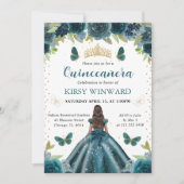 ダークアクアドレスダークスキンプリンセスキンセアニェラ 招待状 (正面)