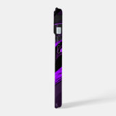 ダークアニメファンタジーカラスと悪魔の芸術 iPhone 15ケース (左側面)