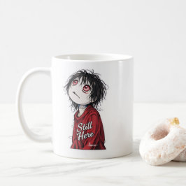 ダークアニメ「Still Here」美学ゴシックイラスト コーヒーマグカップ