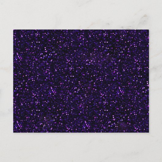 ダークアメジストパープルグリッター ポストカード (正面)