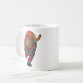 ダークアレブリヘ猫 コーヒーマグカップ (正面左)