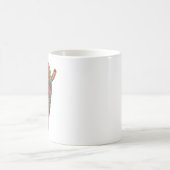 ダークアレブリヘ猫 コーヒーマグカップ (中央)