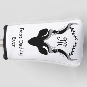 ダークアンテロープ最高のシルエットパパ ゴルフヘッドカバー