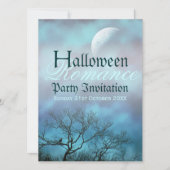 ダークアーツ：ハロウィンロマンスゴシックウェディングパーティ 招待状 (正面)