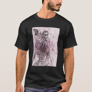 ダークアートグランジゴシックオカルトゴシック美少女 Tシャツ