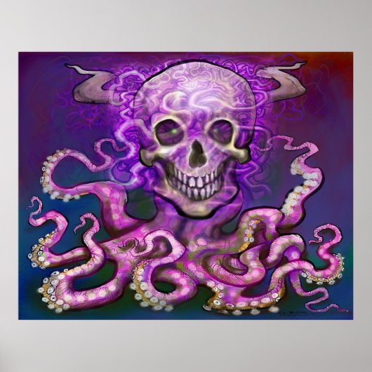 ダークアート魔法ポスター ポスター (正面)