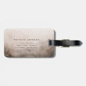 ダークインク ラゲッジタグ (裏面横)